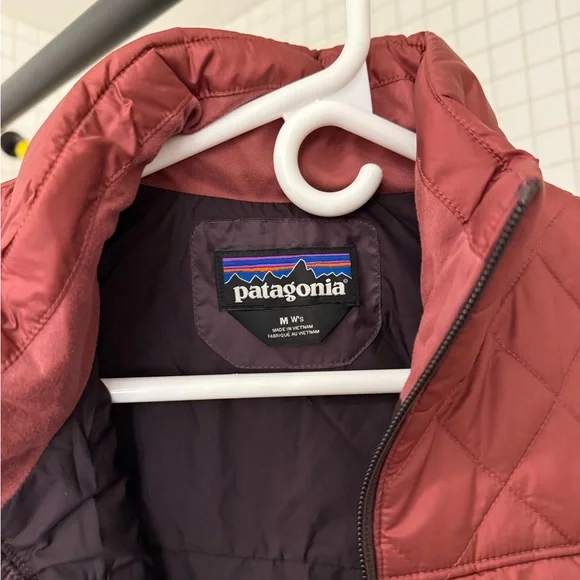Patagonia Women’s Quilted Puffer Jacket - Red and Purple - Picture 3 of 3